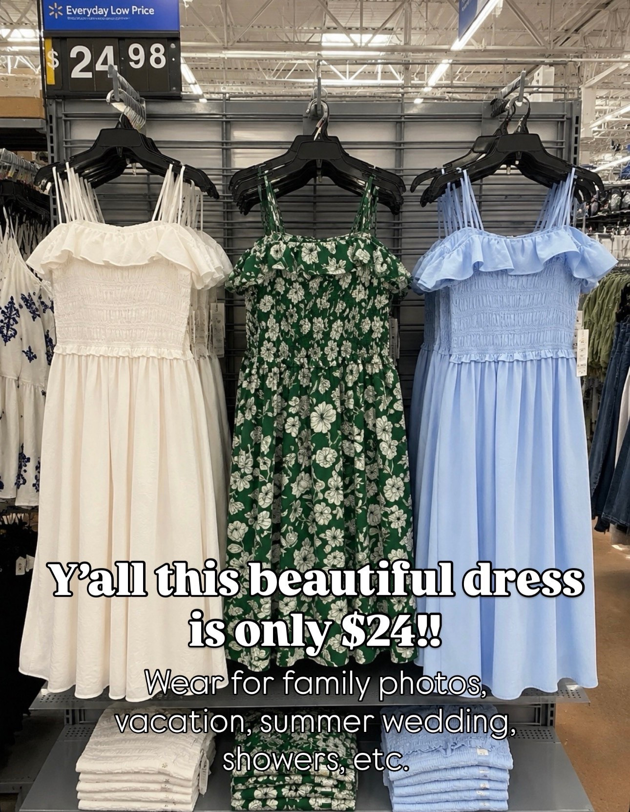 The perfect summer dress only $24!!

#LTKgrwm #LTKmomlife #LTKSeasonal