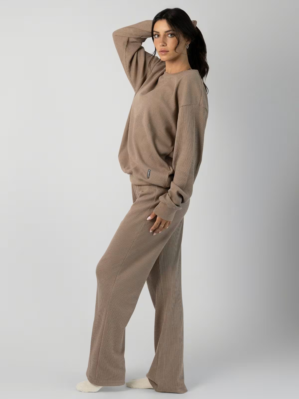 Waffle Lounge Relaxed Sweatpants — Comfrt | Comfrt