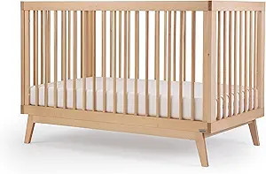 dadada Baby Soho 3-in-1 Convertible Crib to Toddler Bed – Wooden Crib Made in Italy, GREENGUARD... | Amazon (US)
