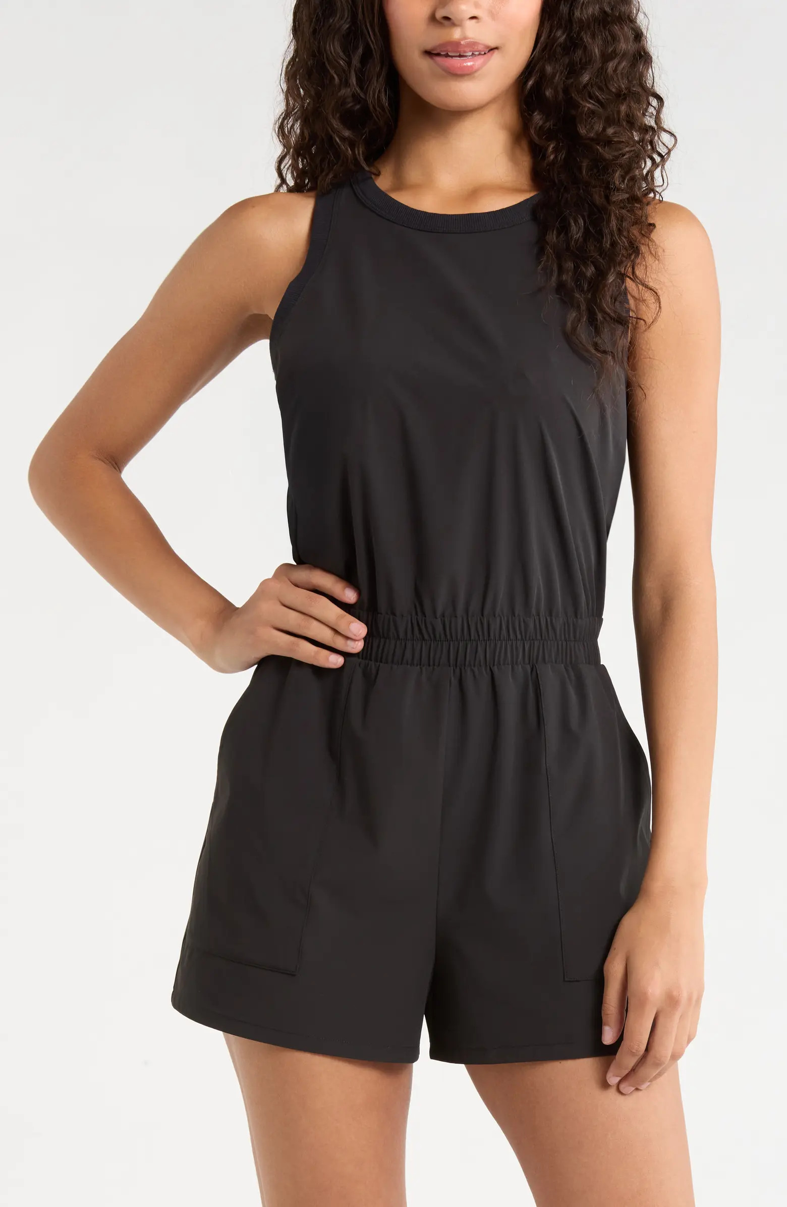 Zella Atlas Short Romper | Nordstrom | Nordstrom