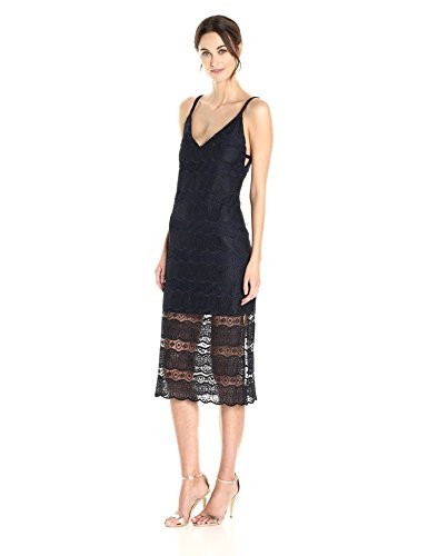 Betsey Johnson Women's Lace Midi Dress | Amazon (US)