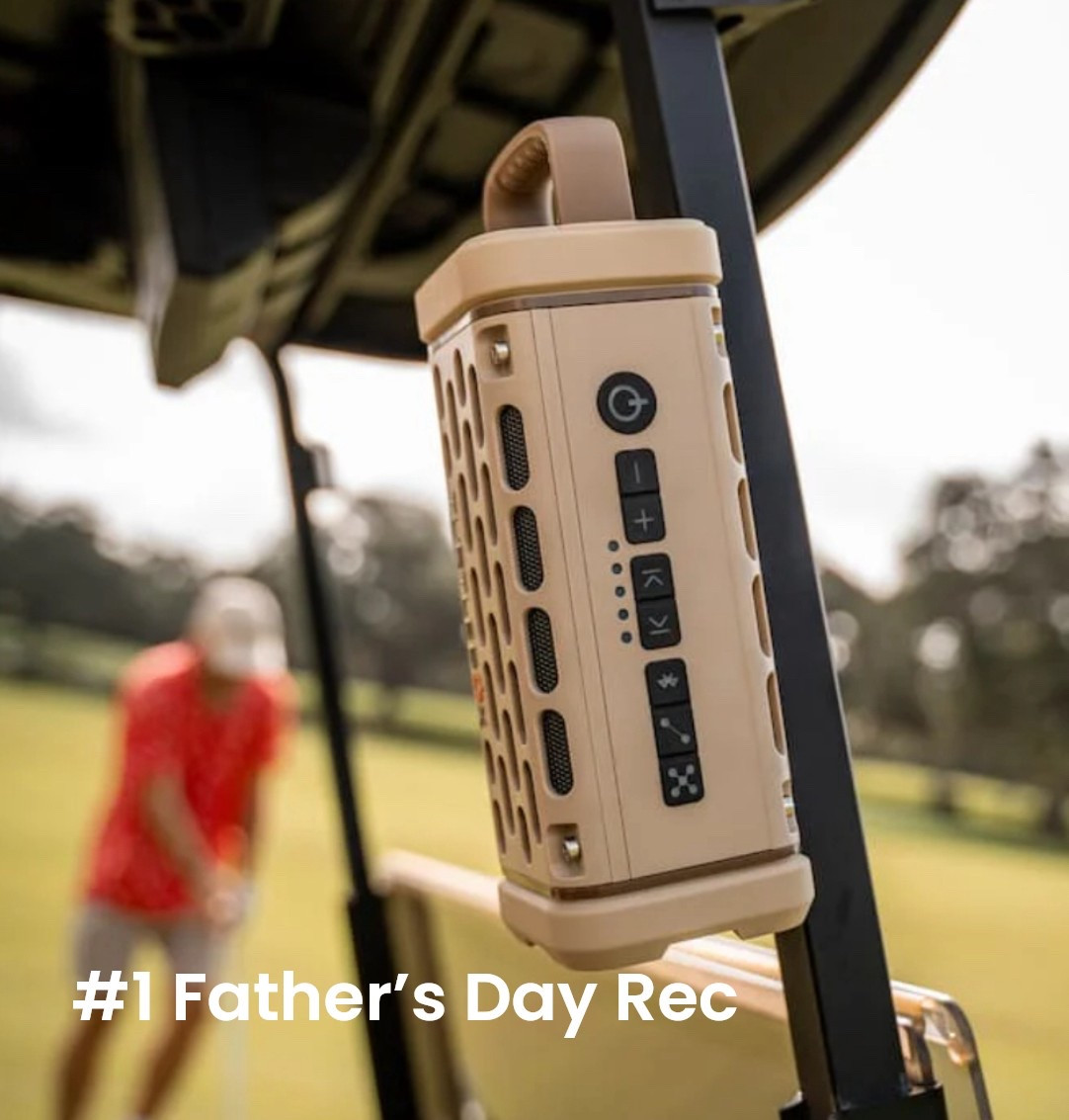 Number one Father’s Day rec, magnetic can clip on a golf cart, packs a ton of sound, waterproof, indestructible 

#LTKSeasonal #LTKGiftGuide #LTKMens