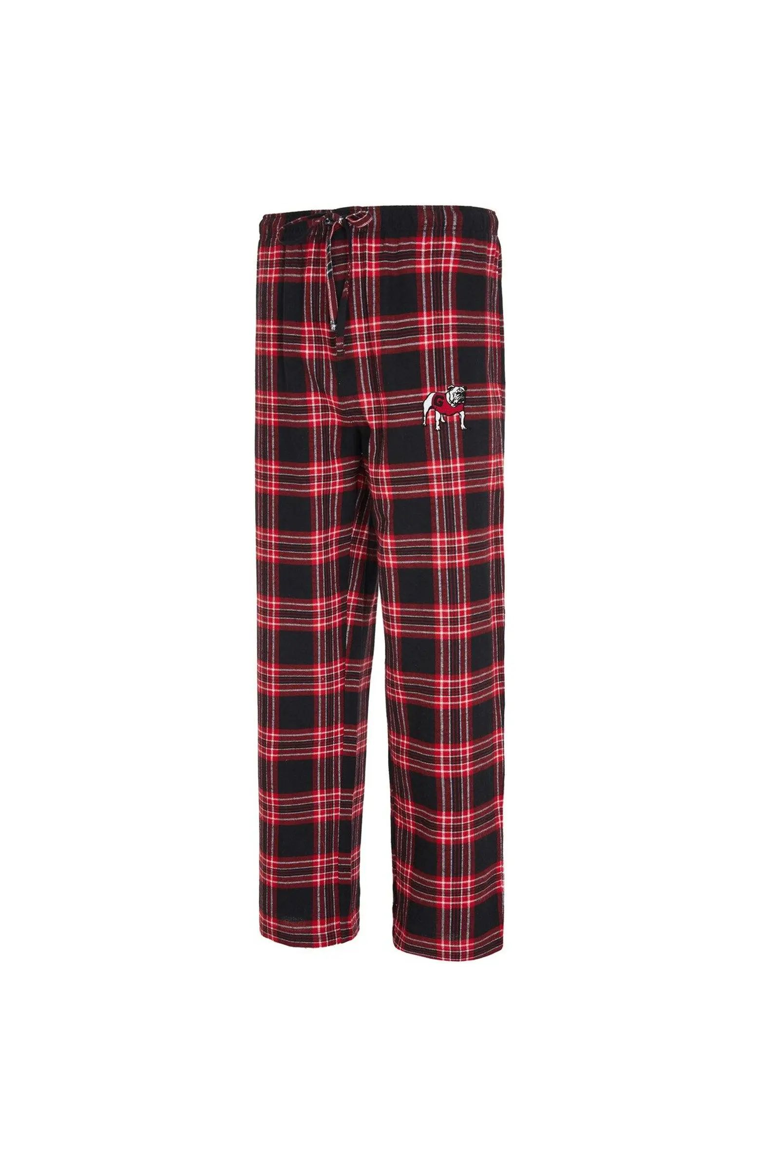 Men's Concepts Sport Black/Red Georgia Bulldogs Takeaway Plaid Flannel Pants | Nordstrom