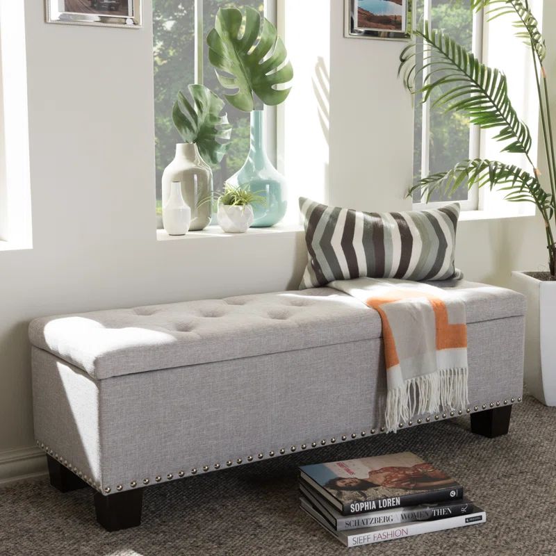 Ouzts Upholstered Storage Bench | Wayfair North America