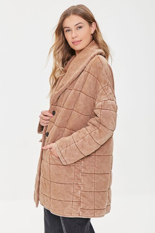 Quilted Longline Jacket | Forever 21 (US)