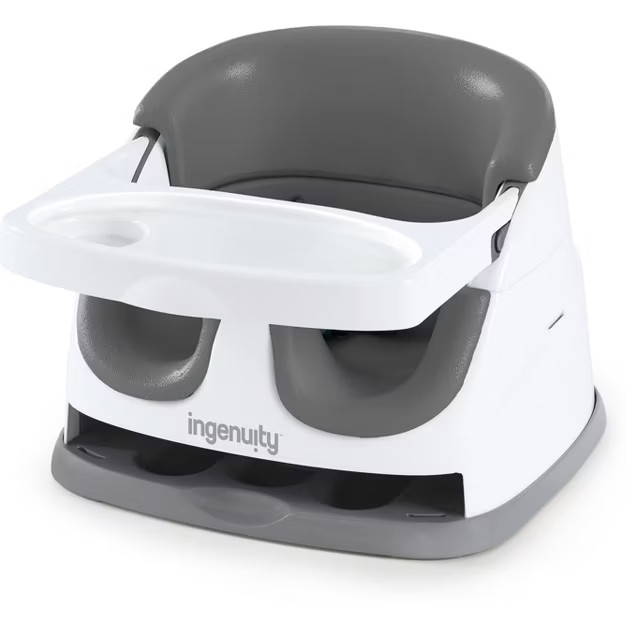 Ingenuity Baby Base 2-in-1 Booster Feeding and Floor Seat with Self-Storing Tray | Target