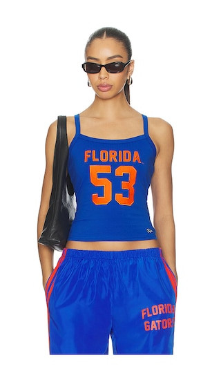 University Of Florida Playmaker Tank Top in Blue & Orange | Revolve Clothing (Global)