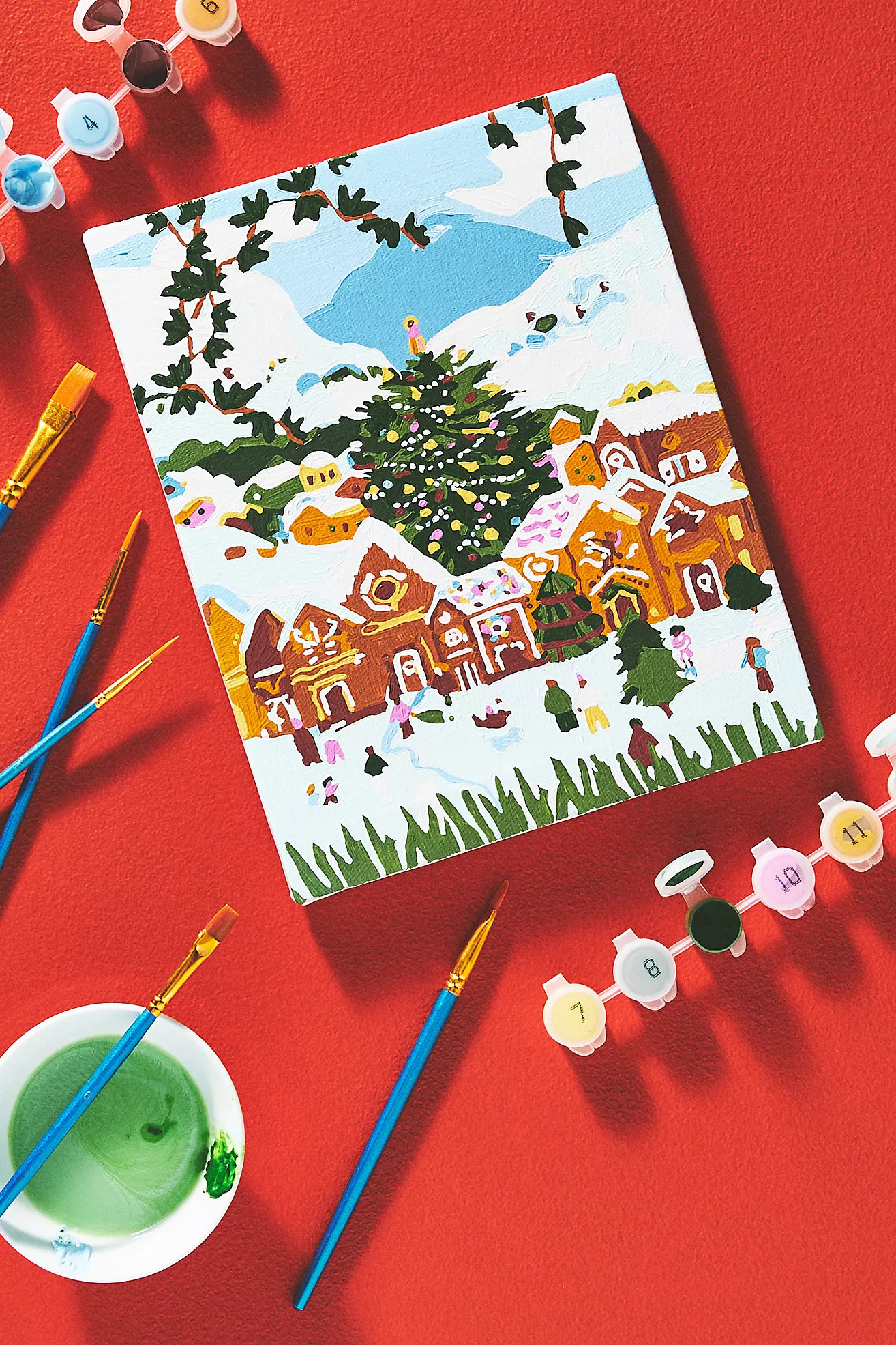 Mini Adult Paint-By-Numbers Kit | Anthropologie (US)