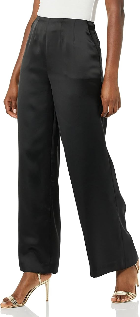 Making the Cut Women's Standard Palazzo Pant with Front Darts and Back Elastic | Amazon (US)