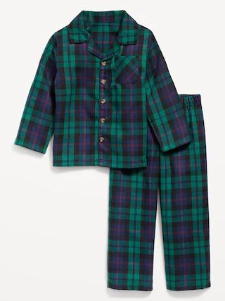 Unisex Matching Print Pajama Set for Toddler &#x26; Baby | Old Navy (US)