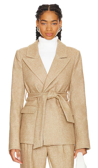 The Adrienne Blazer in Elmwood | Revolve Clothing (Global)