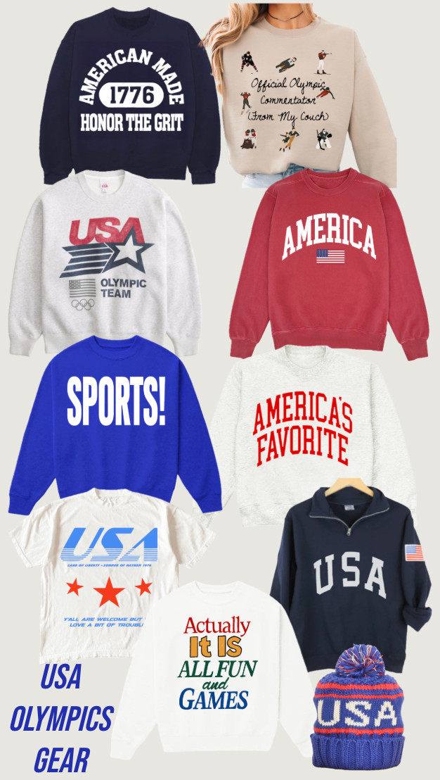 Get ready for the Olympics with this Team USA gear! Several options have kids sizes, too, so the whole family can match while you cheer on the team!
……………….
Winter olympics gear olympics outfit team usa outfit team usa look winter olympics party outfit winter Olympics watch party olympics opening ceremony outfit patriotic tee patriotic outfit Patriotic shirt free people dupe abercrombie dupe old navy finds usa sweatshirt team usa hat olympics hat olympics bucket hat free people new arrivals free people sweatshirt free people hat old navy new arrivals olympics family bathing outfit matching family olympics outfits olympics party attire olympics finds olympics shirt under $20 olympics pullover 4th of July outfit 4th of July shirt #LTKFamily #LTKFitness
 

#LTKKids #LTKmomlife #LTKKids #LTKMens