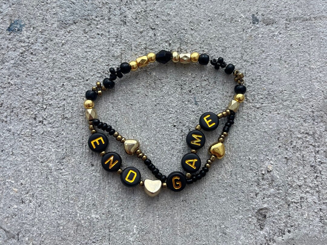 Taylor Swift End Game Inspired Reputation Lyric Bracelet Reputation Era Bracelet the Eras Tour Fr... | Etsy (US)