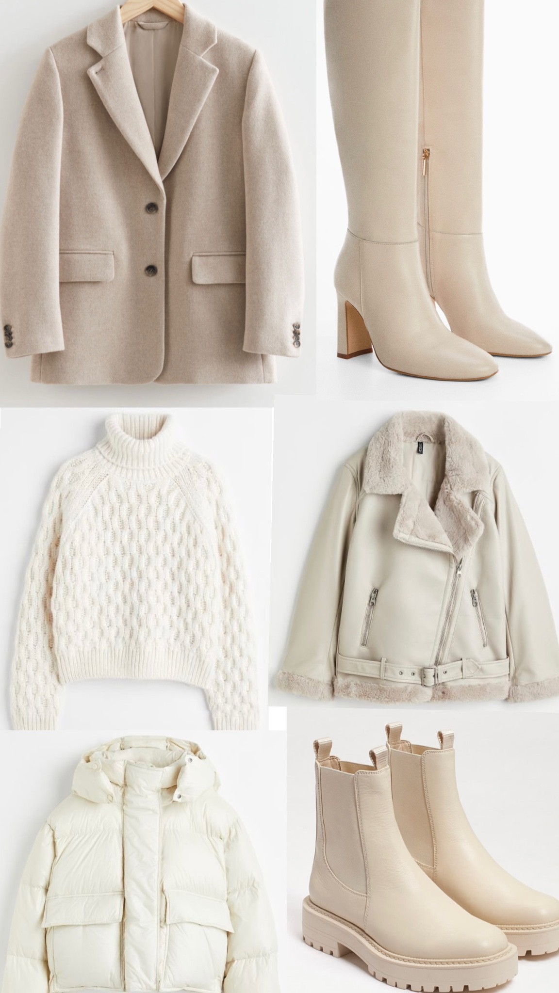 Cream colord favorifes all under $250. 