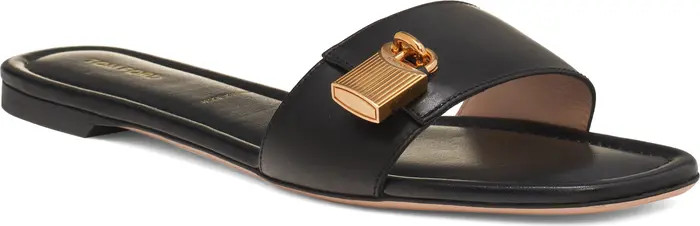 Padlock Slide Sandal (Women) | Nordstrom
