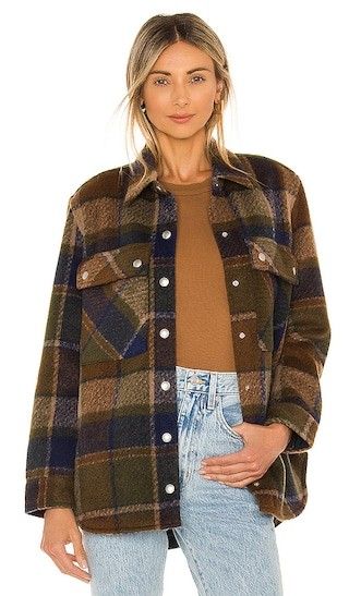 Flannel Shacket in Hit The Trail | Revolve Clothing (Global)