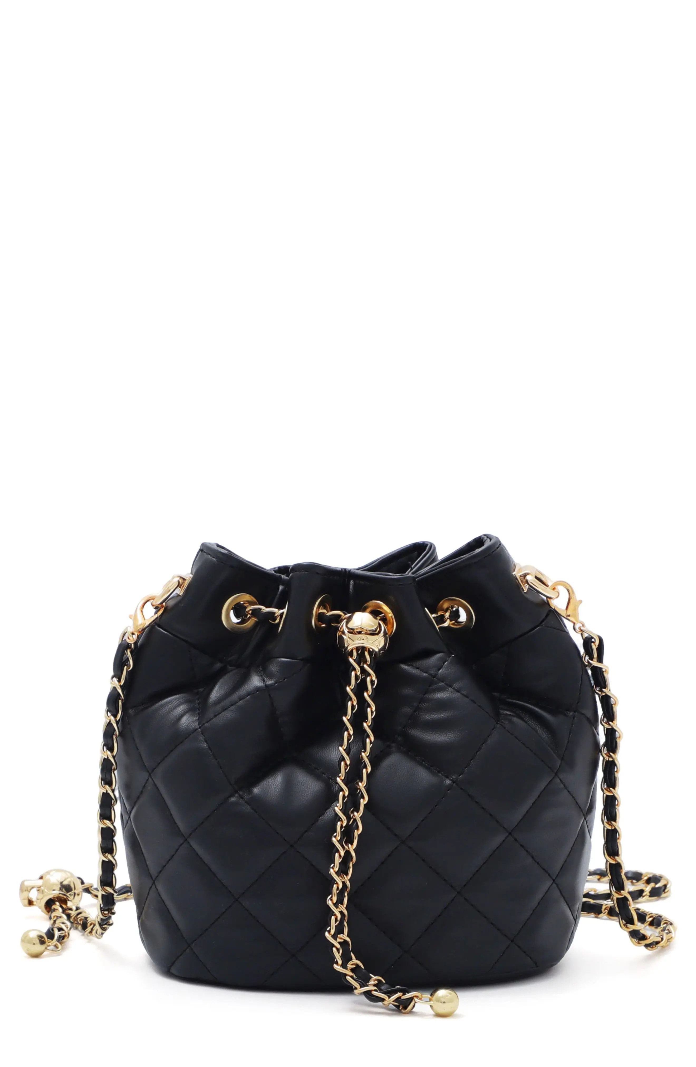 Adornia Cushion Quilt Drawstring Bucket Bag (Women) | Nordstromrack | Nordstrom Rack