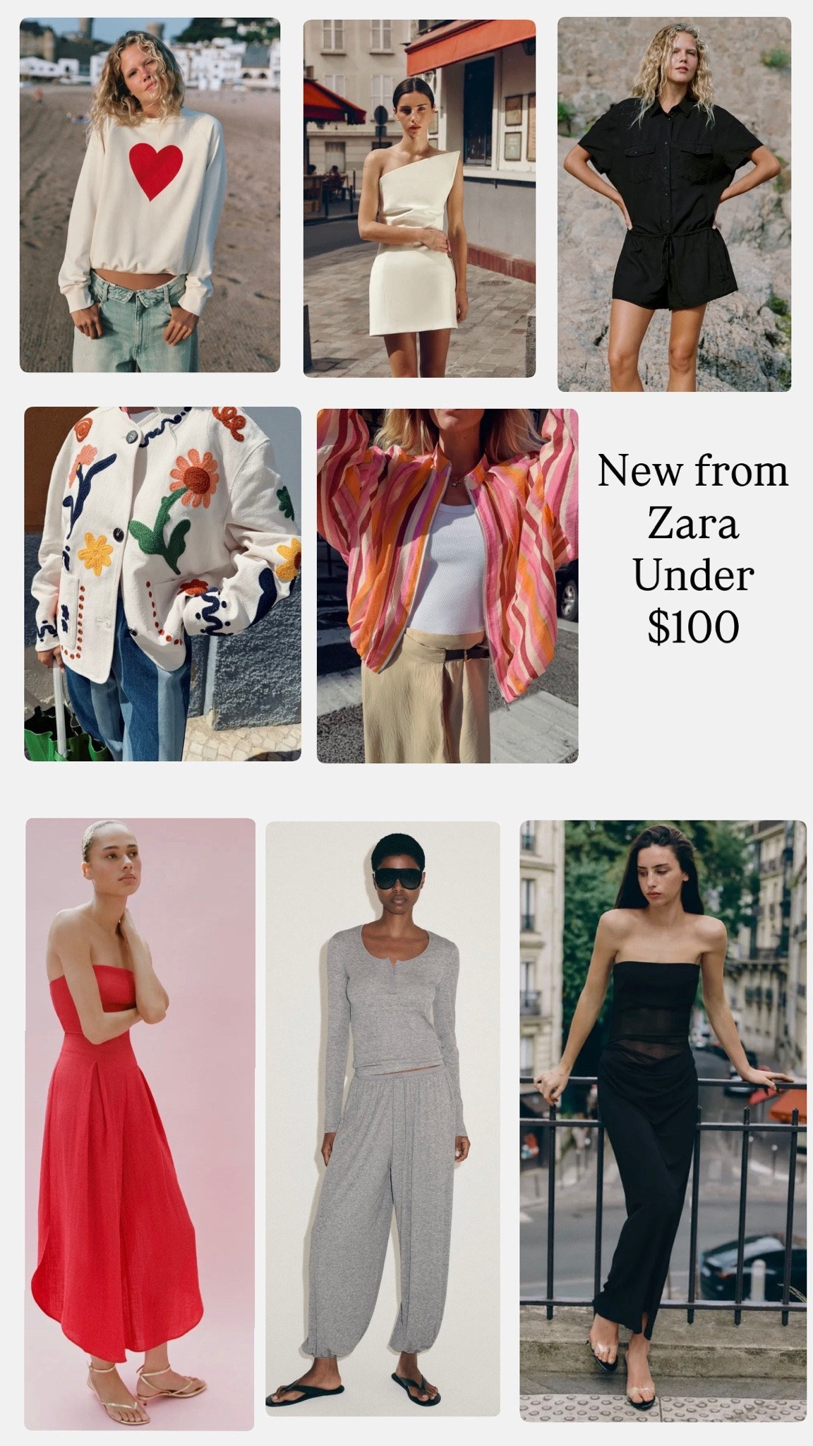 New from Zara under $100 and wow — daily edit cover from Found by Em