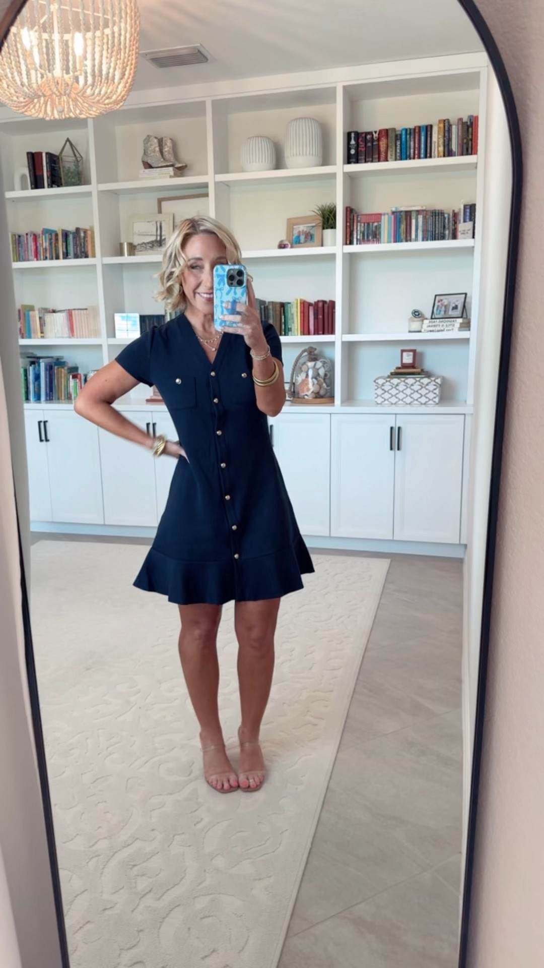 Walmart; new arrivals
*Smocked Bodice Midi Woven Dress - size XS. $26.98 3 colors.
1. Button Front Mini Dress with Ruffle Hem - size XS. $28. 2 colors.
2. Ponte Wrap Mini Skirt - size small (Needed an XS). $28. 3 colors.
3. Cozy Yarn Welt Pocket Cable Cardigan Sweater - size XS. $24. 5 colors.
* Pleated Mini Skirt with Belt - size XS. $25.
4. Cozy Yarn Mock Neck Sweater with Short Sleeves - size XS. $19. 5 colors.
5. Wide Crop Super High Rise Jeans - size 2. $26.
6. Collared Sweater Tee with Puff Sleeves - size XS. $24. 4 colors.

#LTKSeasonal #LTKOver40 #LTKFindsUnder50