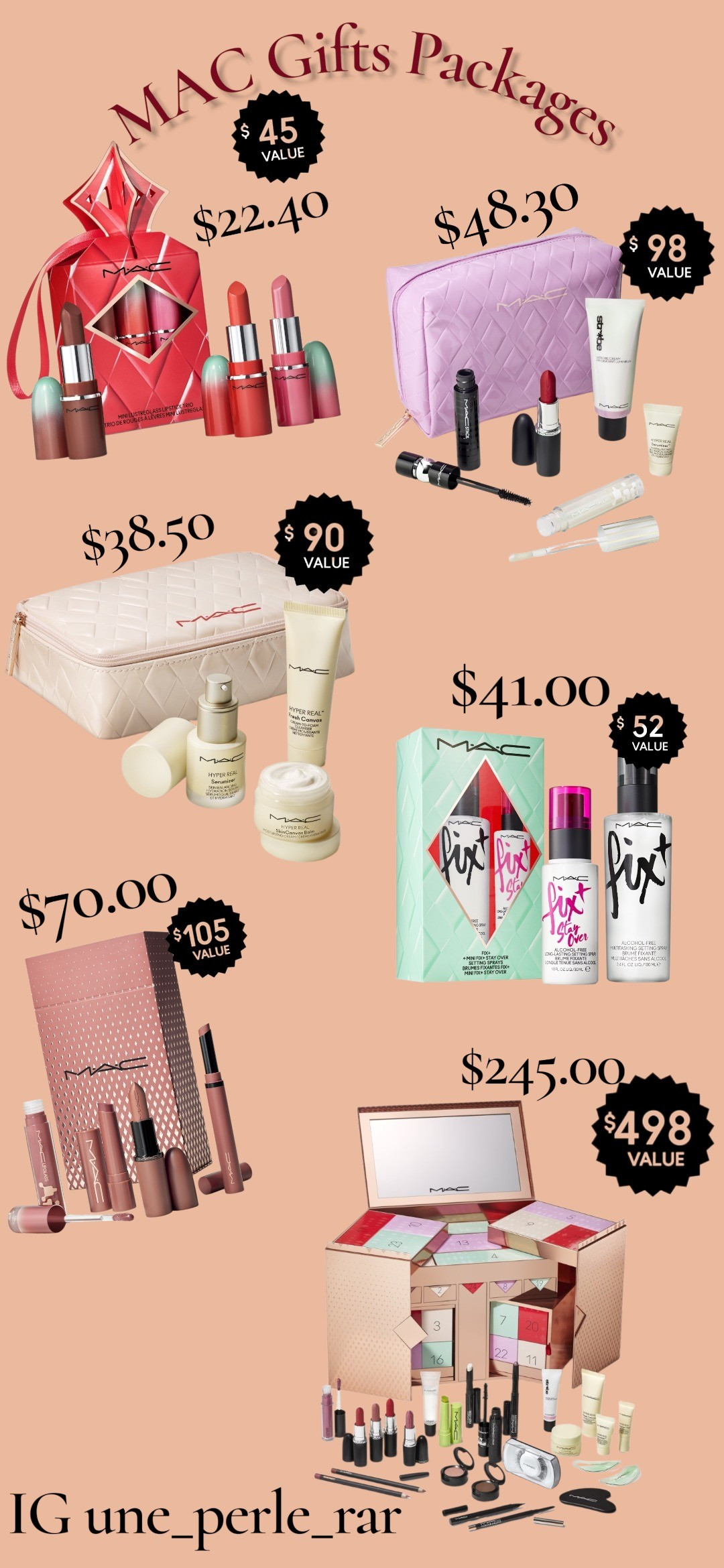 MAC is on sale ladies! I found some best gifts packages for you, from you to you or from to her (sister, best friend, mom, god mother or best aunty)

#LTKGiftGuide #LTKHoliday #LTKSaleAlert