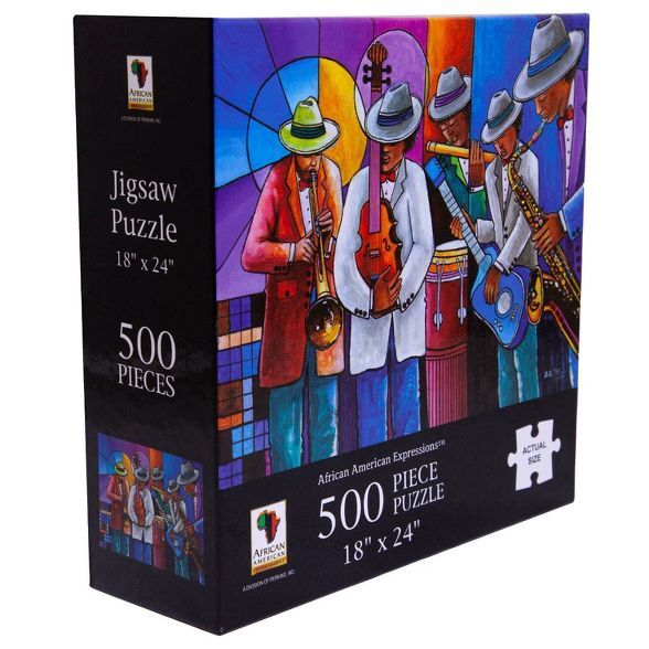 African American Expressions Jazz Jigsaw Puzzle - 500pc | Target
