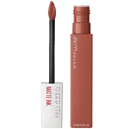 Maybelline Super Stay Matte Ink Liquid Lipstick Makeup, Long Lasting High Impact Color, Up to 16H Wear, Amazonian, Nude Brown, 1 Count | Amazon (US)