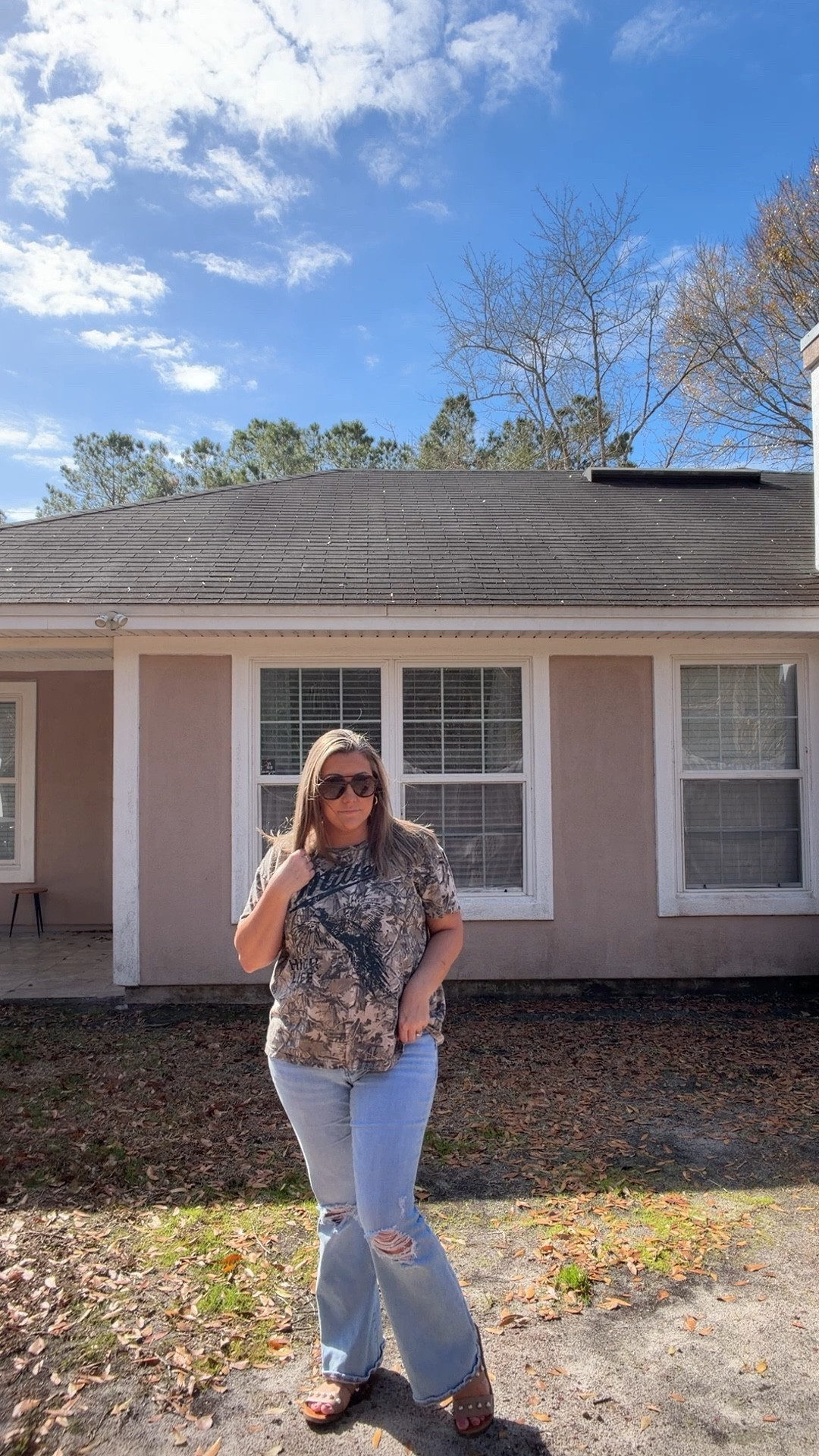 Target finds
Target camo tee

#LTKMidsize #LTKootd #LTKOver40