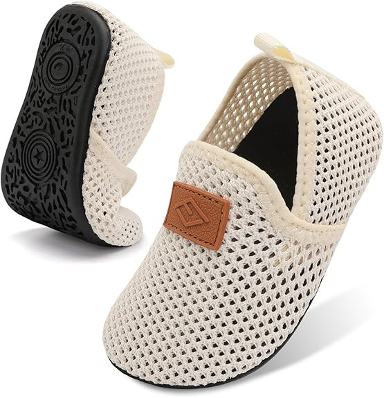 Lefflow Toddler Water Shoes Kids Quick Dry Beach Swim Socks Shoes Baby Non Slip House Slippers | Amazon (US)