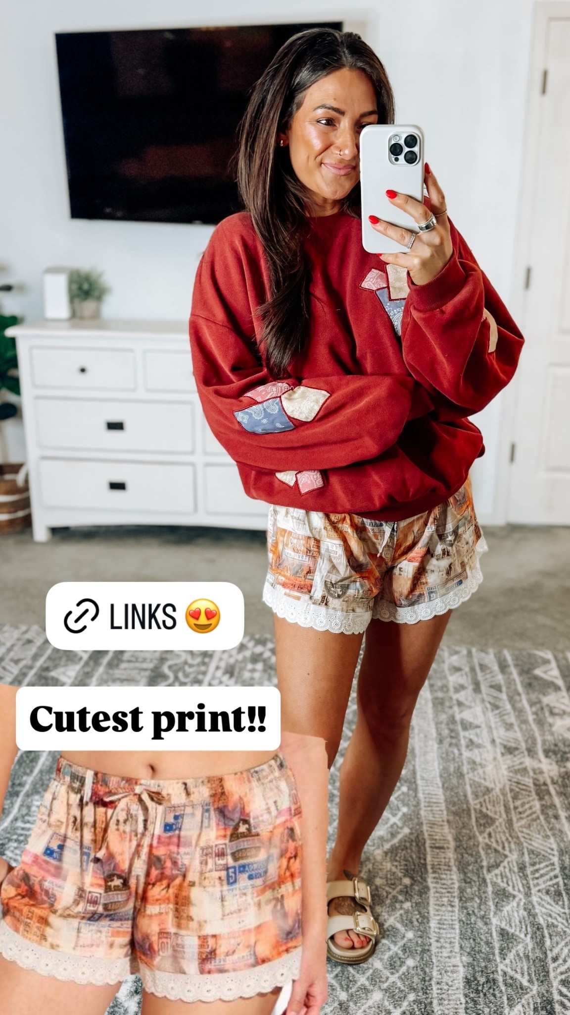 Cutest print!! I sized up 

#LTKPetite #LTKootd #LTKSeasonal