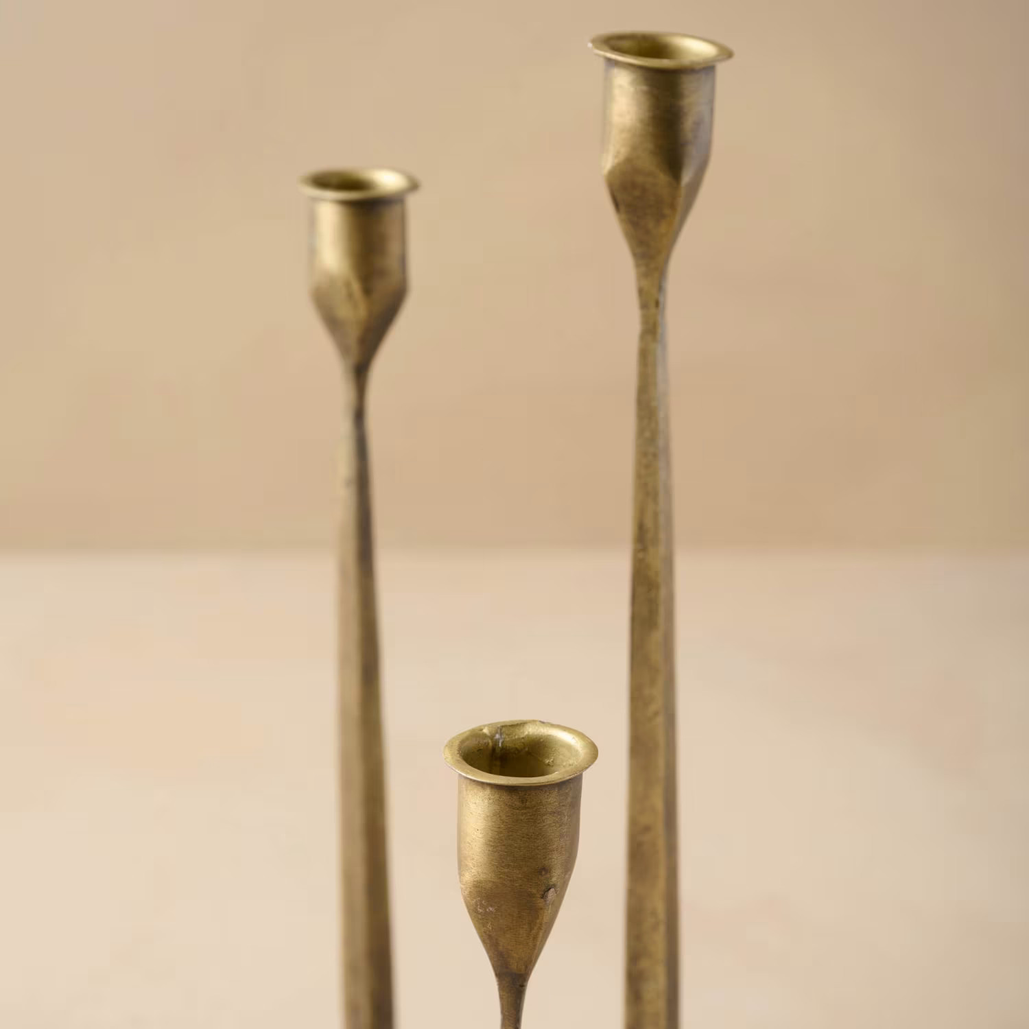 Antique Brass Gatecrest Multi Taper Holder | Magnolia