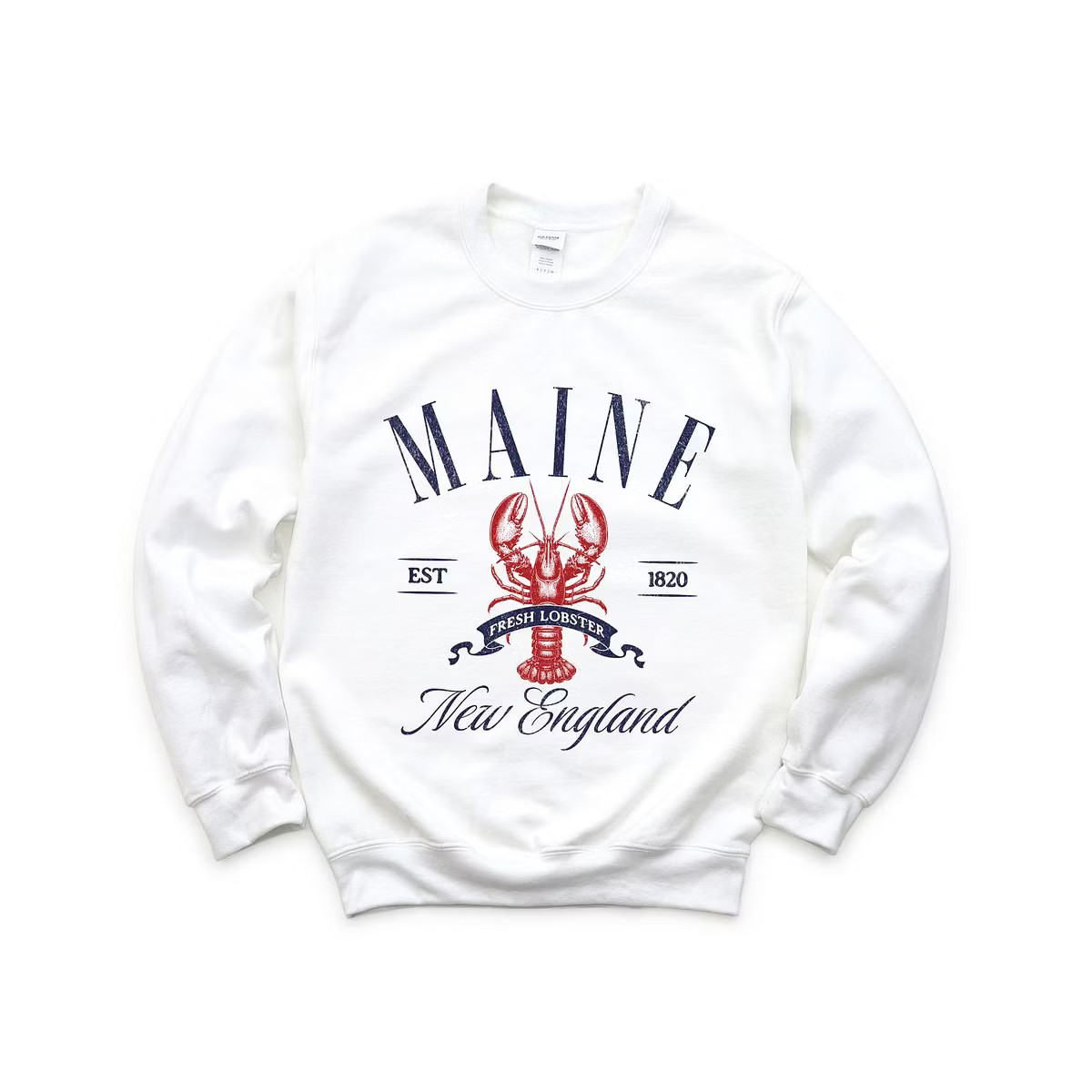 Simply Sage Market Women's Graphic Sweatshirt Maine New England | Target