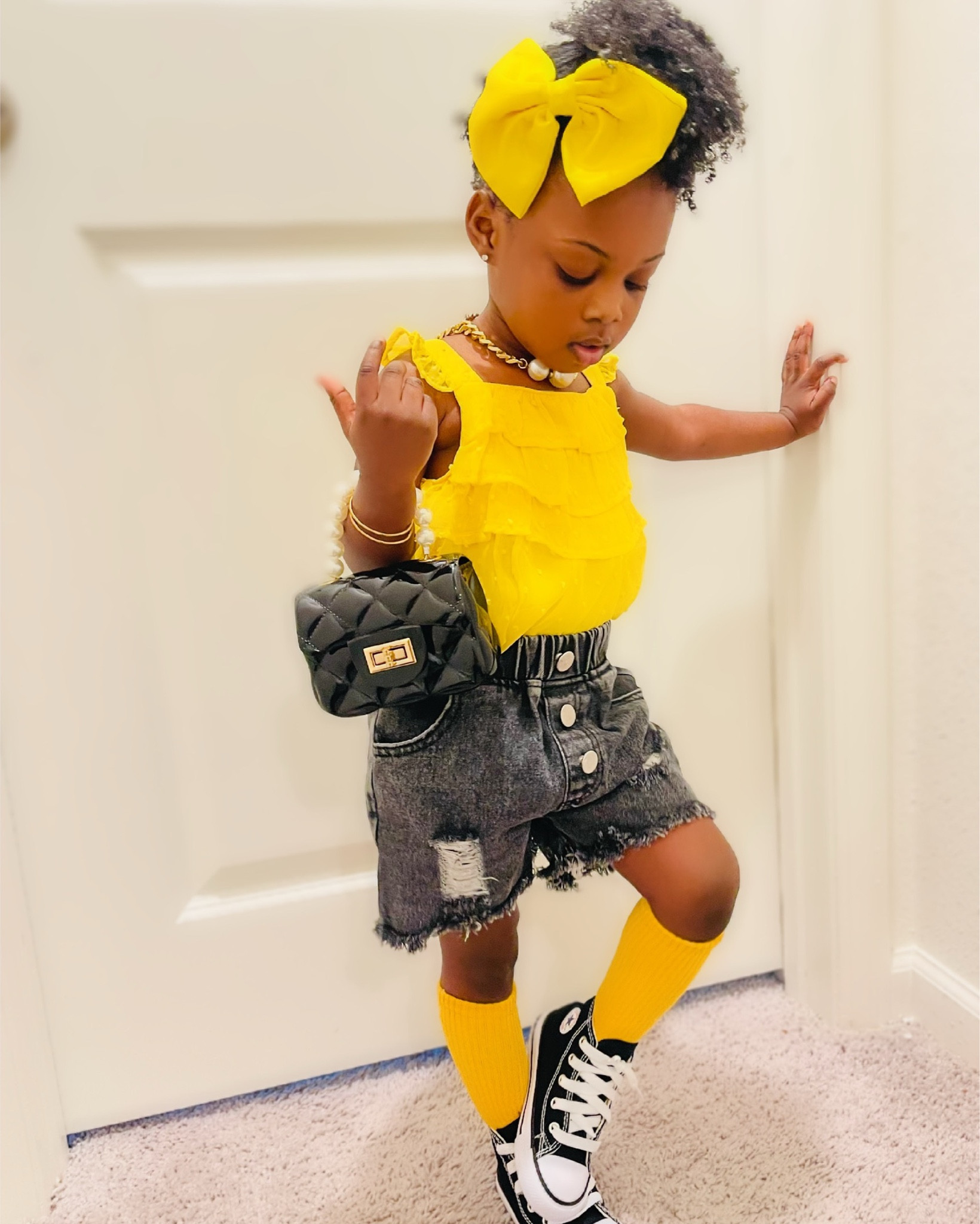 Little Miss sunshine, isn’t she stunning? Dressed in yellow, glowing with love . 
Dressing up my kids without breaking bank is what I enjoy most in the world!! 

#LTKFindsUnder50 #LTKGiftGuide #LTKKids
