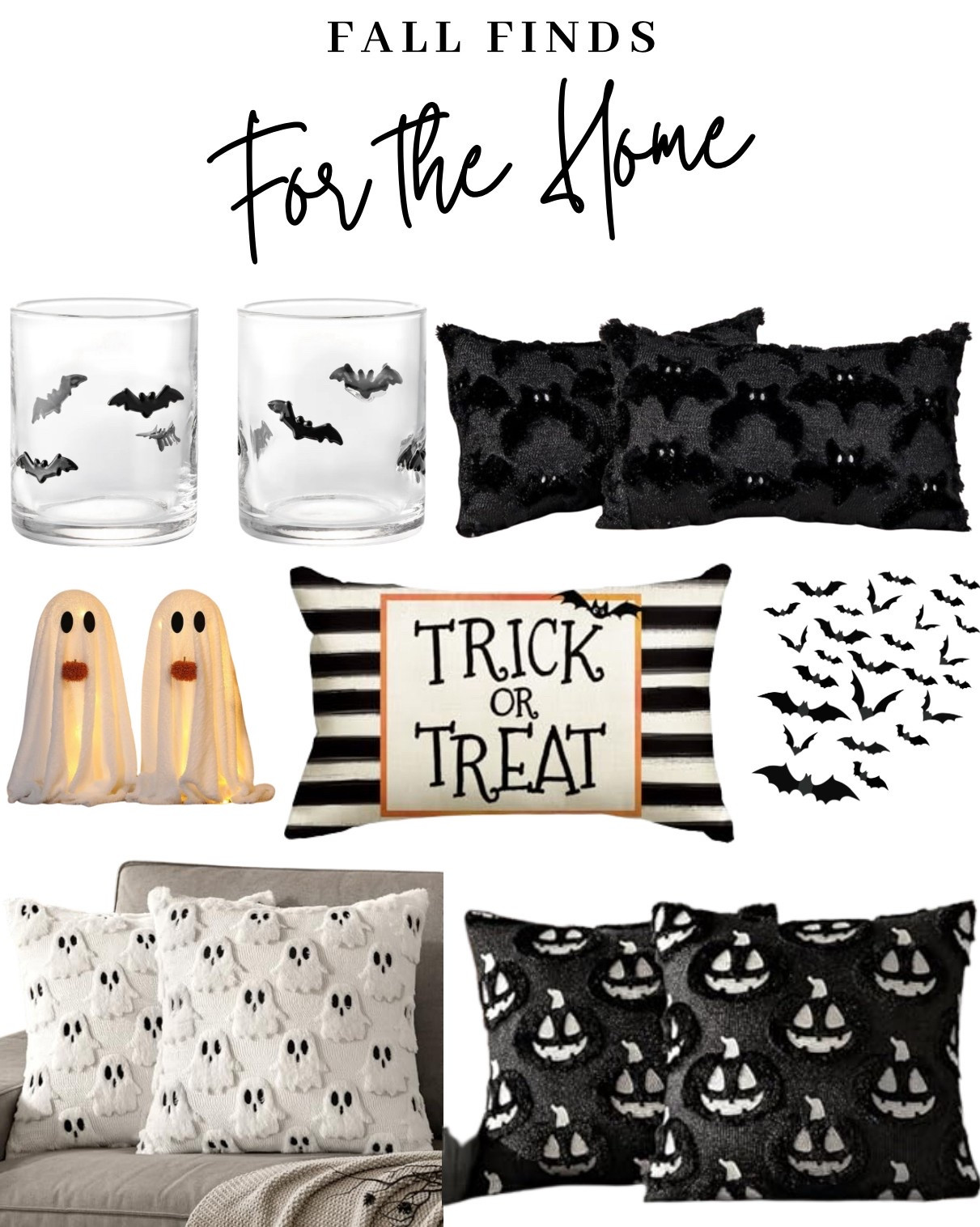 Fall home decor
Fall accent pillows
Ghosts, bats & pumpkins

#LTKSeasonal #LTKFindsUnder50
