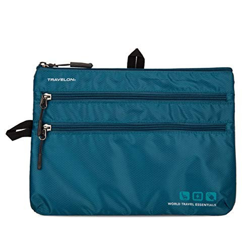 Travelon World Travel Essentials Seat Pack Organizer, Peacock Teal, One Size | Amazon (US)