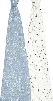 aden + anais Aden Silky Soft Swaddle Baby Blanket, 100% Cotton Bamboo Muslin, Large 44 X 44 inch,... | Amazon (US)