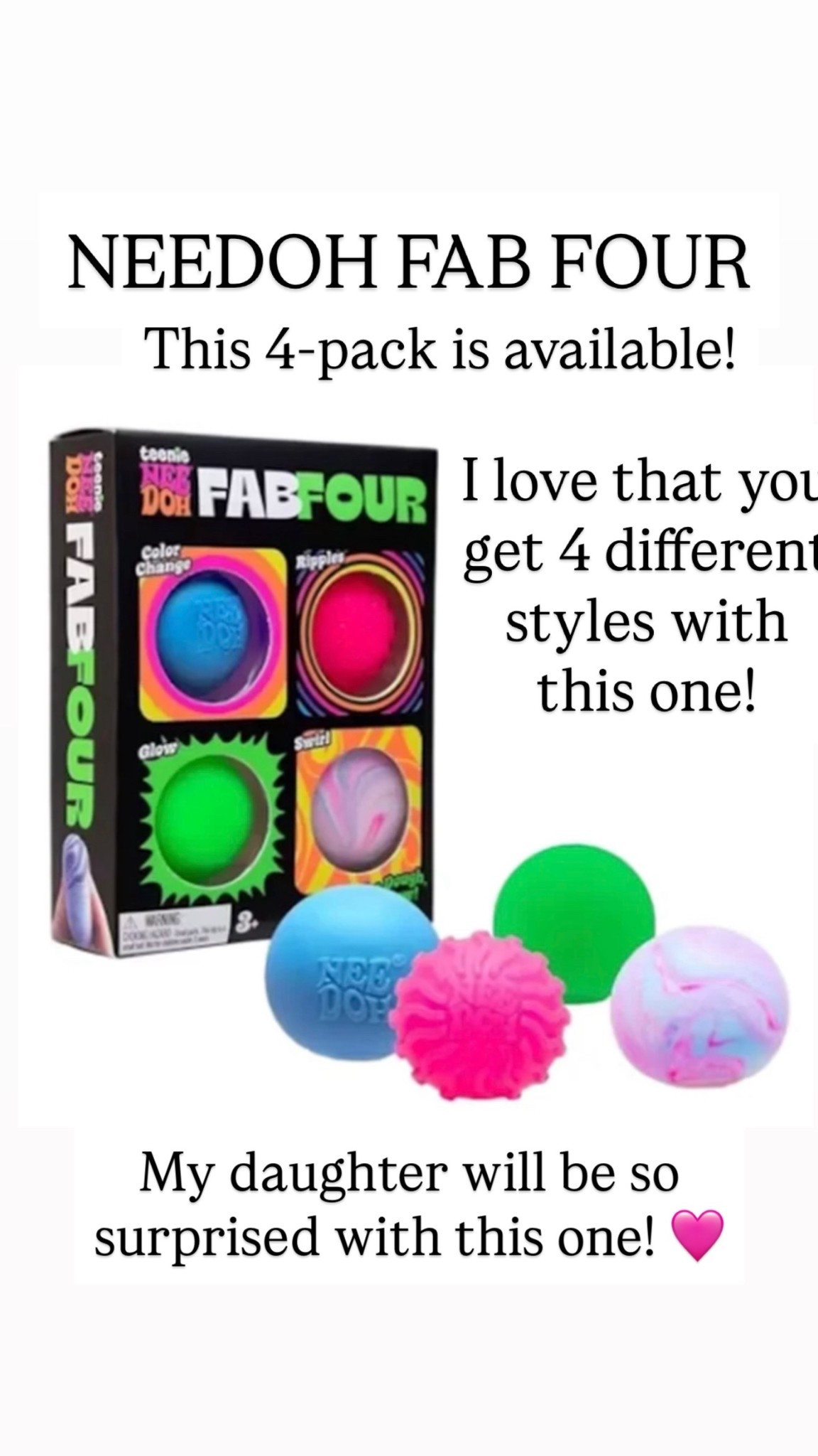 NEEDOH FAB FOUR 

#LTKKids