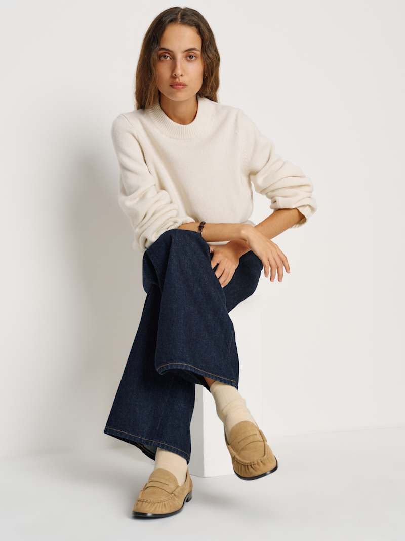 Francine Ruched Loafer | Reformation (Global)
