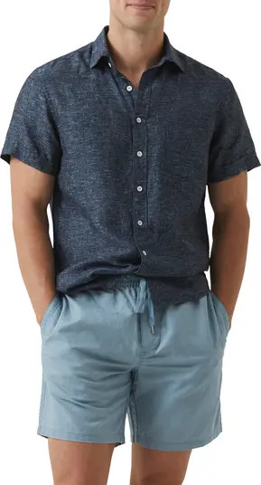 Regular Fit Ellerslie Linen Shirt | Nordstrom