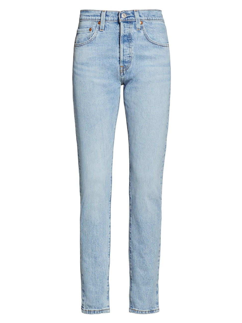 501 High-Rise Skinny-Fit Jeans | Saks Fifth Avenue