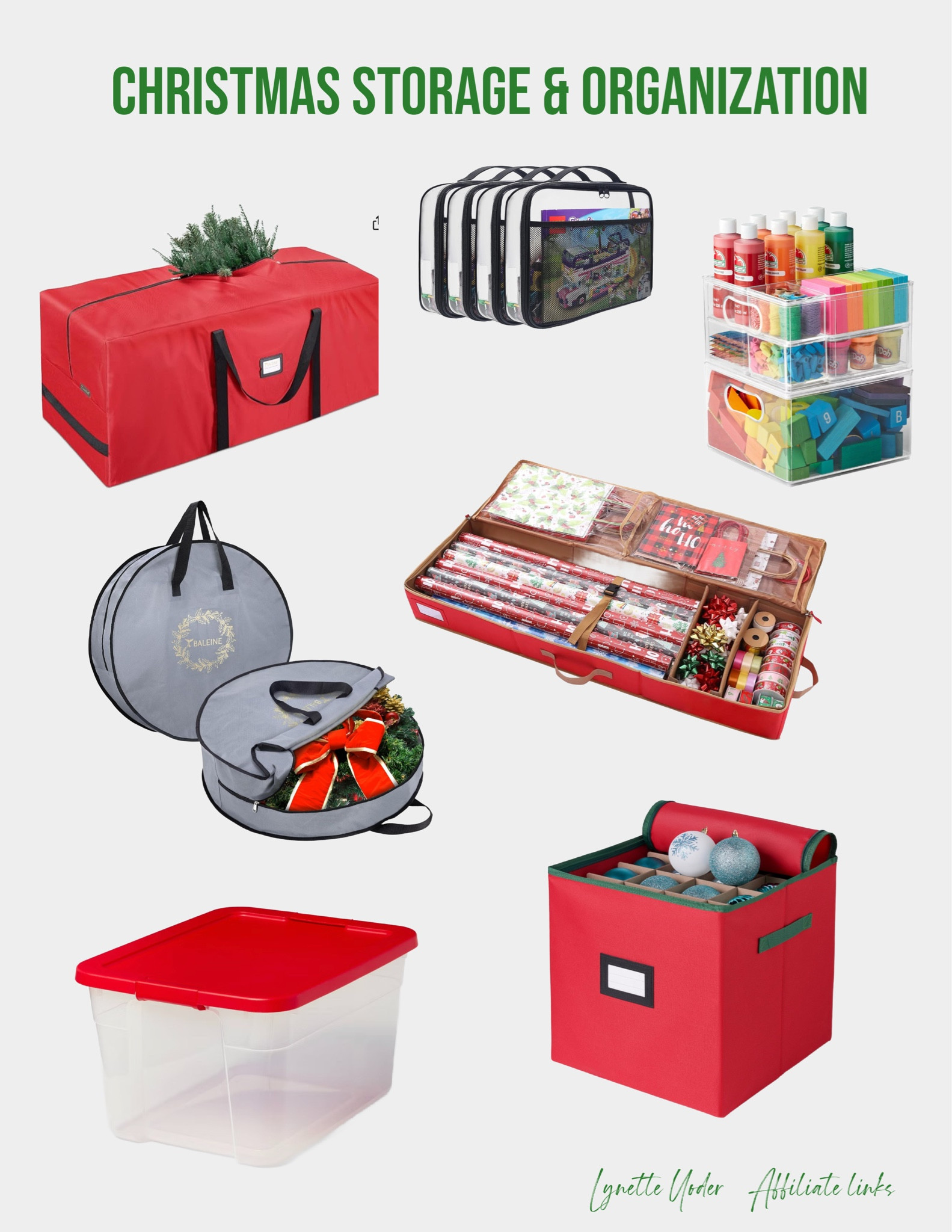 Are you needing Christmas storage and organization? Here are some good options! 

#LTKHome #LTKHoliday #LTKFindsUnder50