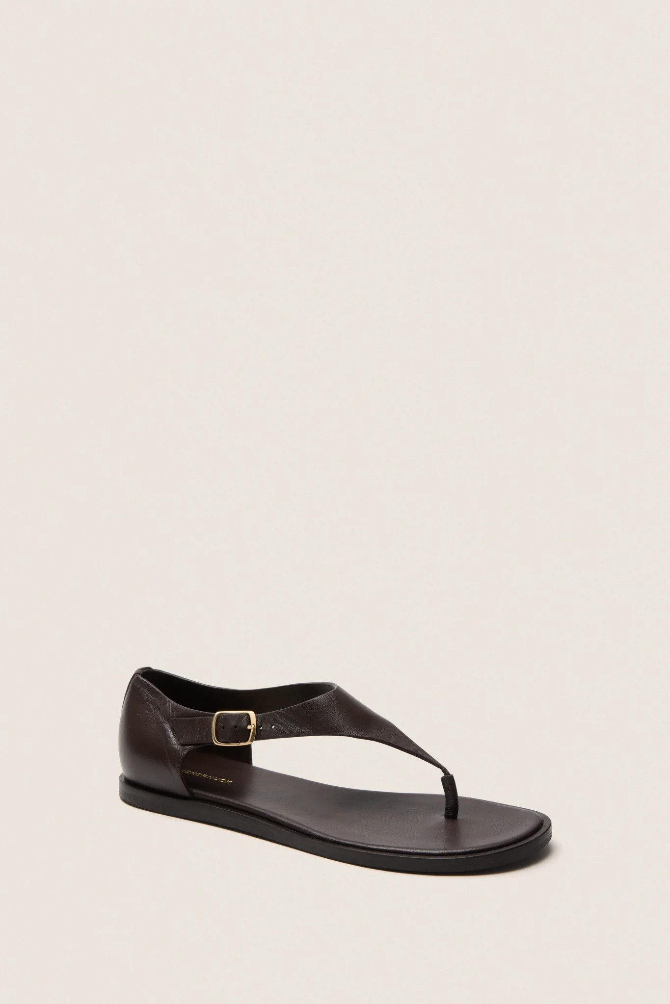 Dark Brown Leather Alex Sandals | Tuckernuck (US)