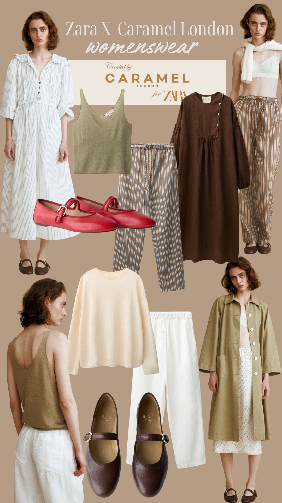 NEW COLLECTION DROP 🚨 
Zara X Caramel London 
Love these styles, they look so chic and are made from quality fabrics! Everything is at an affordable price point instead of the luxury prices you would pay on caramel London or elsewhere

#LTKsummer #LTKover50style #LTKstyletip