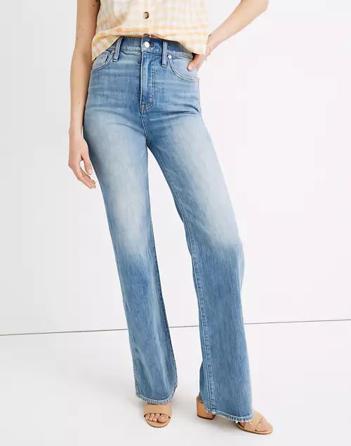 11" High-Rise Flare Jeans in Arbordale Wash | Madewell