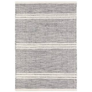 Malta Handwoven Wool Grey 10 ft. x 14 ft. Indoor Area Rug | The Home Depot