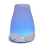 Homeweeks Diffusers, 100ml Colorful Essential Oil Diffuser with Adjustable Mist Mode,Auto Off Aroma  | Amazon (US)