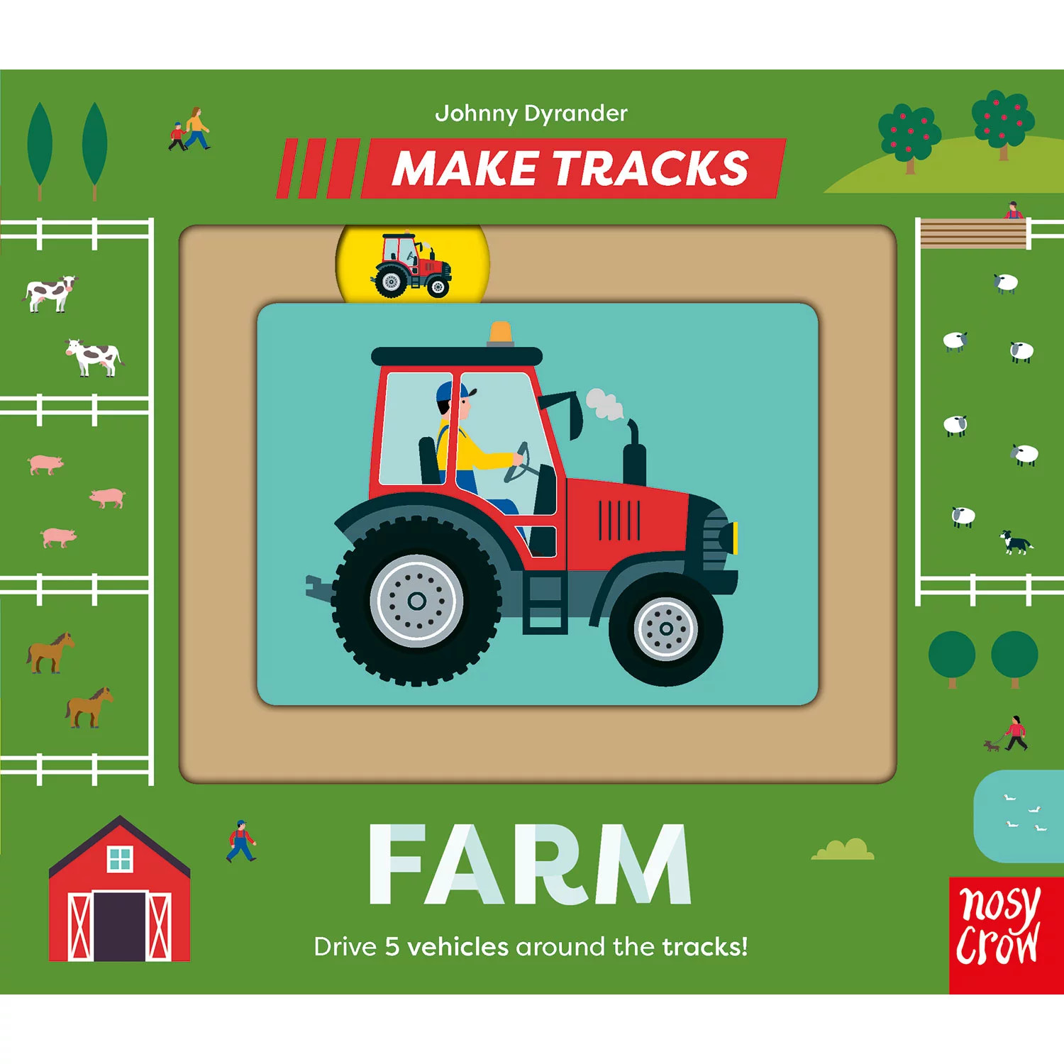 Make Tracks: Farm by Johnny Dyrander, Board Book | Sam's Club