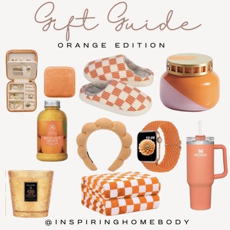 Gift Guide- Orange Editionn

#LTKGiftGuide #LTKbeauty #LTKfamily