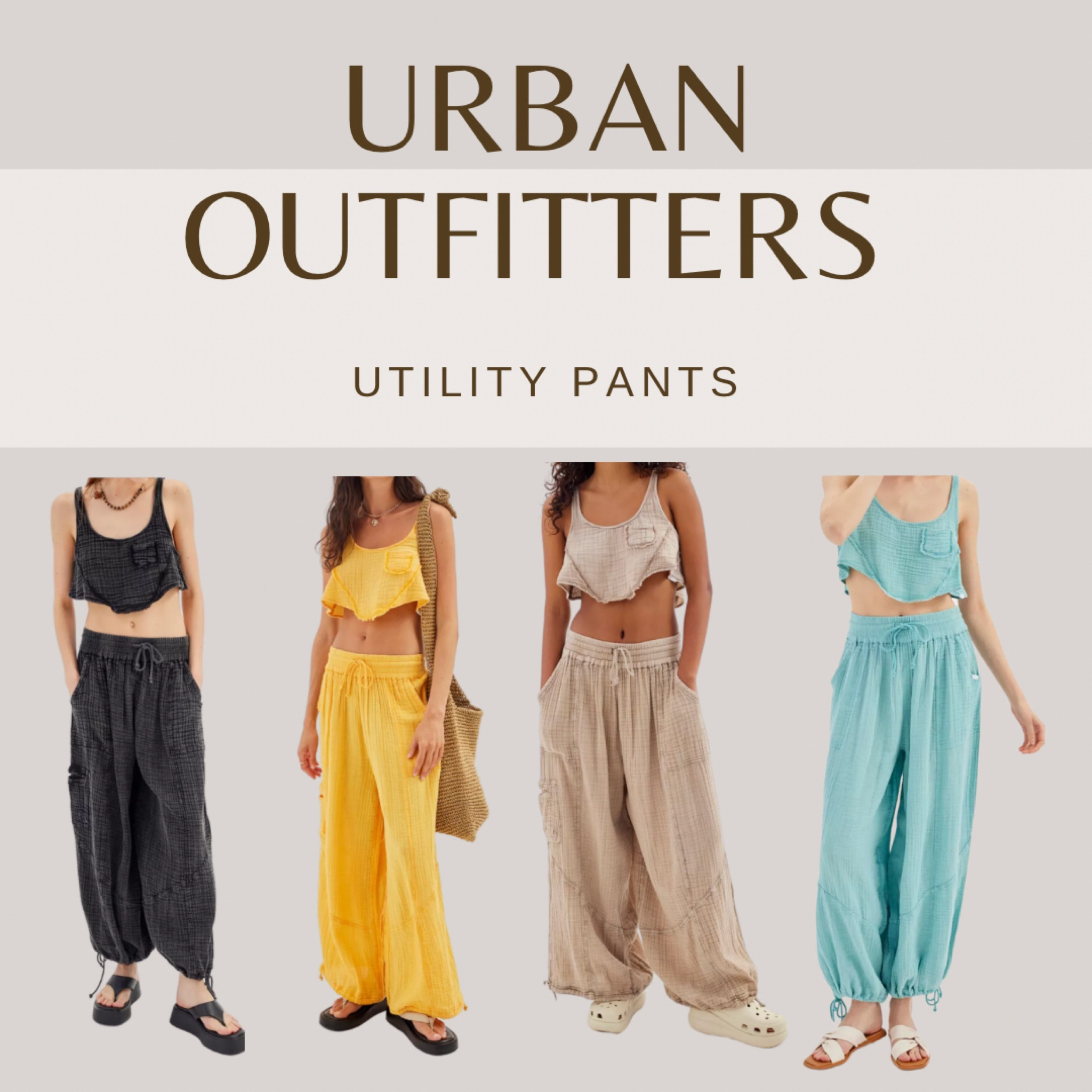 Out From Under Cabot Utility Pant curated on LTK