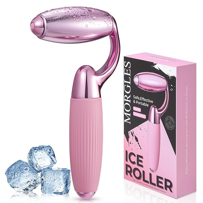 MORGLES Ice Roller for Face, Professional Face Roller Cryotherapy Tool to Reduce Puffiness, Redne... | Amazon (US)