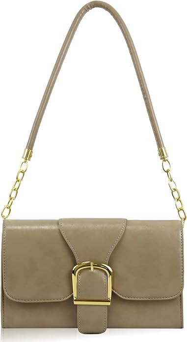 Shoulder Bag for Women, Vegan Leather Classic Crossbody Purses Handbags, Trendy Hobo Bag Tote Pur... | Amazon (US)